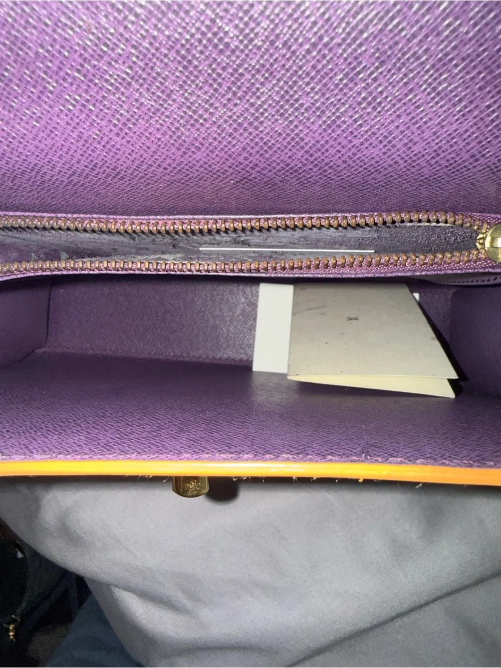 Louis Vuitton Yellow Malesherbas Epi Leather Top-Handle Satchel